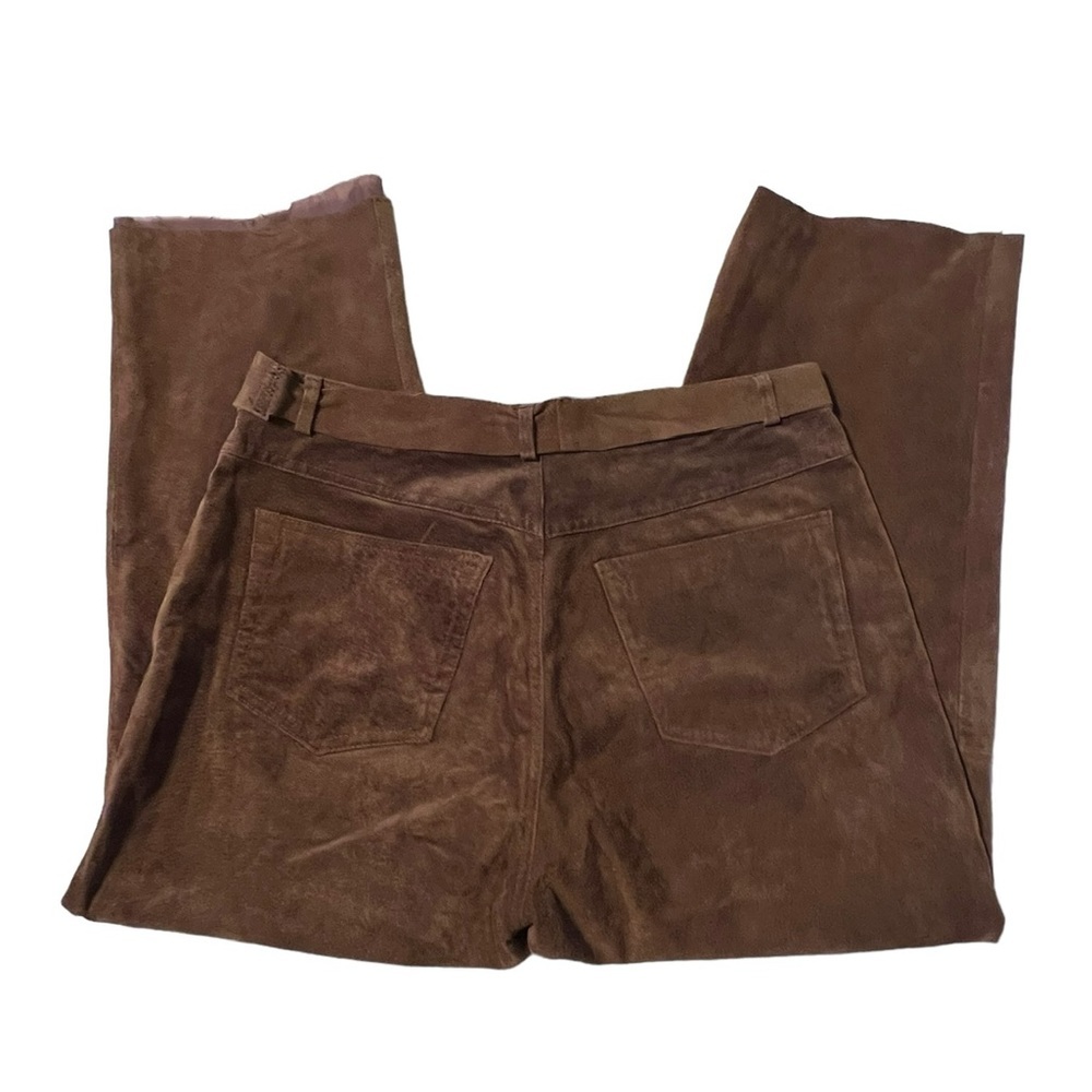 Vintage Bagatelle Brown Leather Pants - Picture 4 of 10